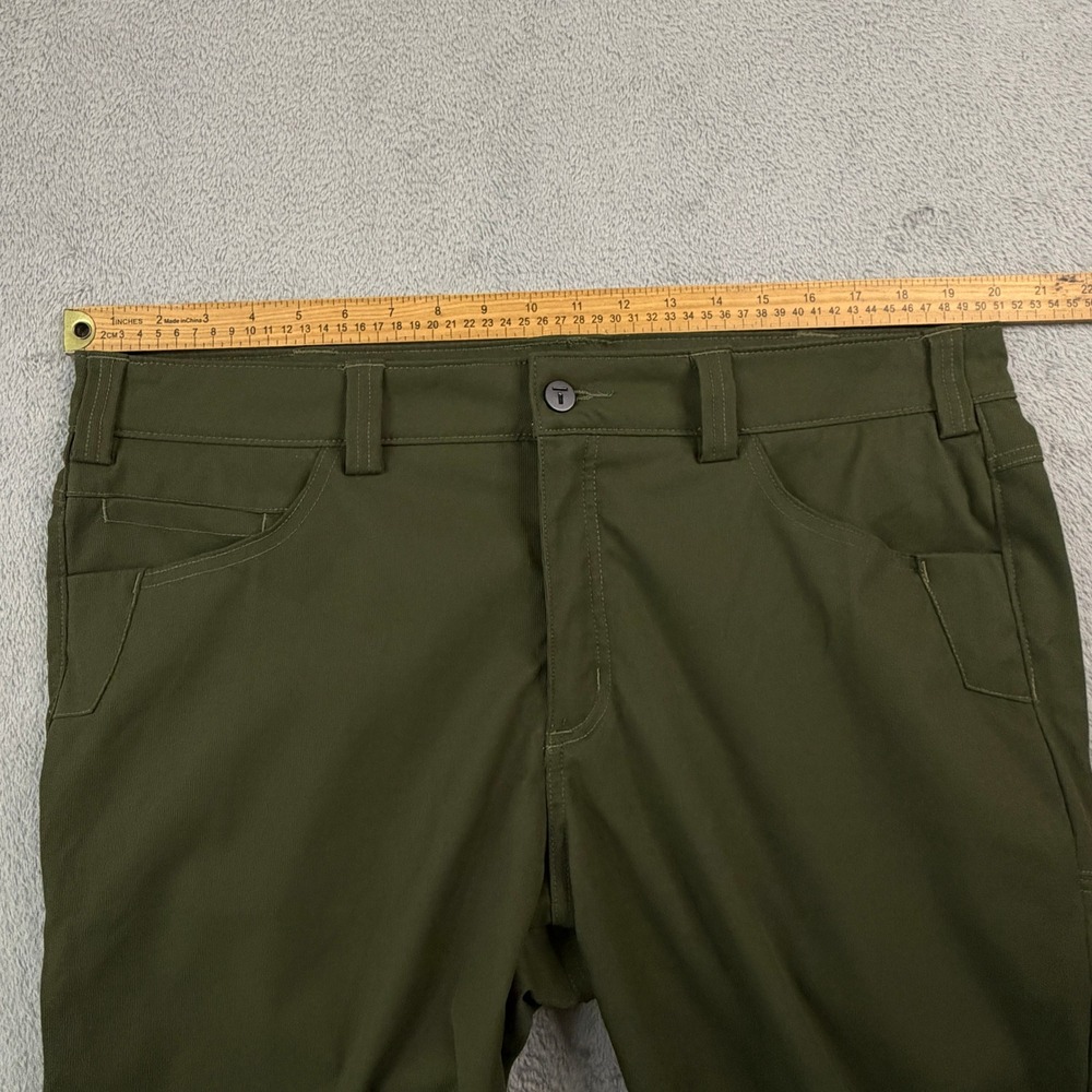 Truewerk T1 Werkpants Mens 38x36 Olive Green Technical Work Pants RN147752 - Picture 9 of 11